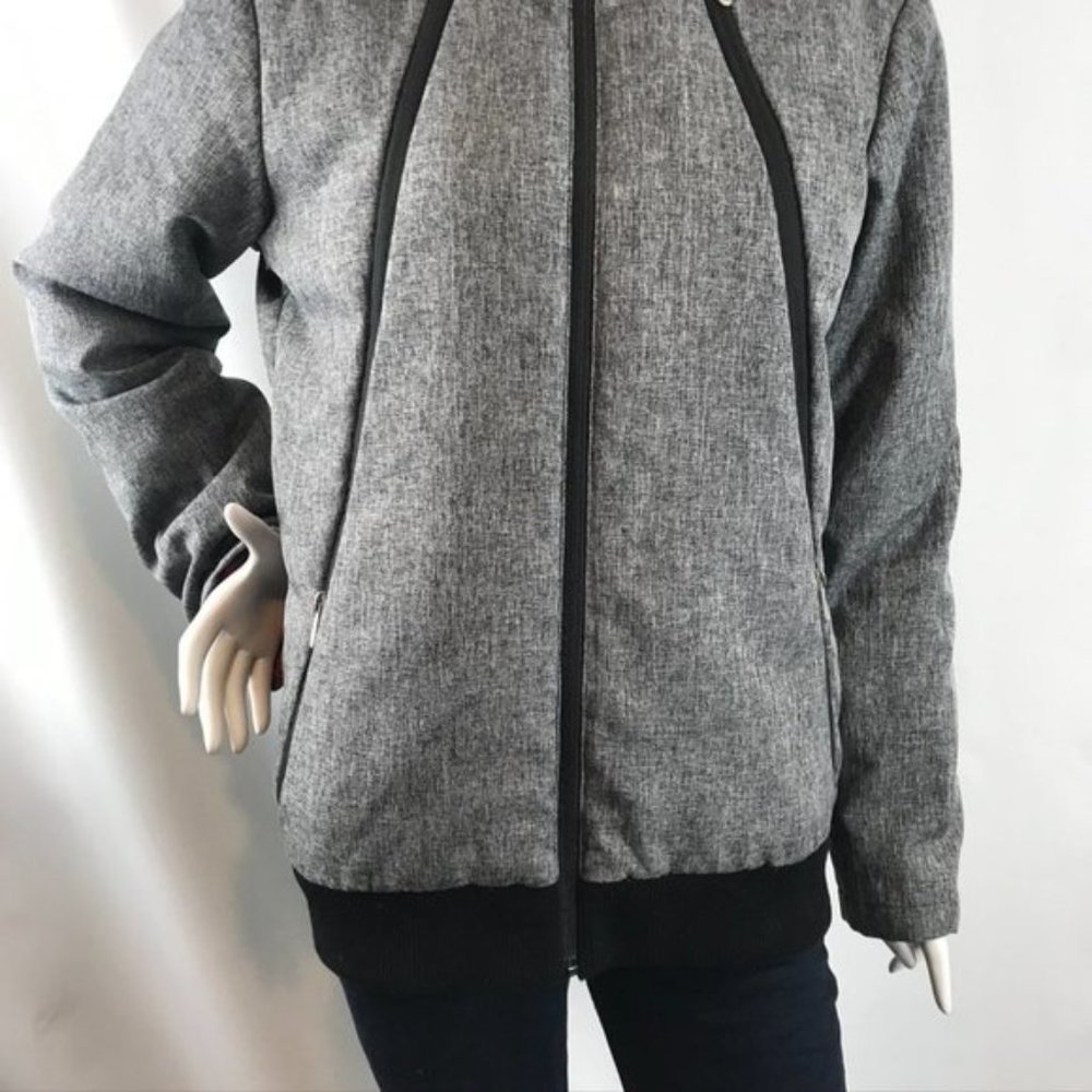 Genio Lamode Salt & Pepper Down Jacket - Picture 2 of 15